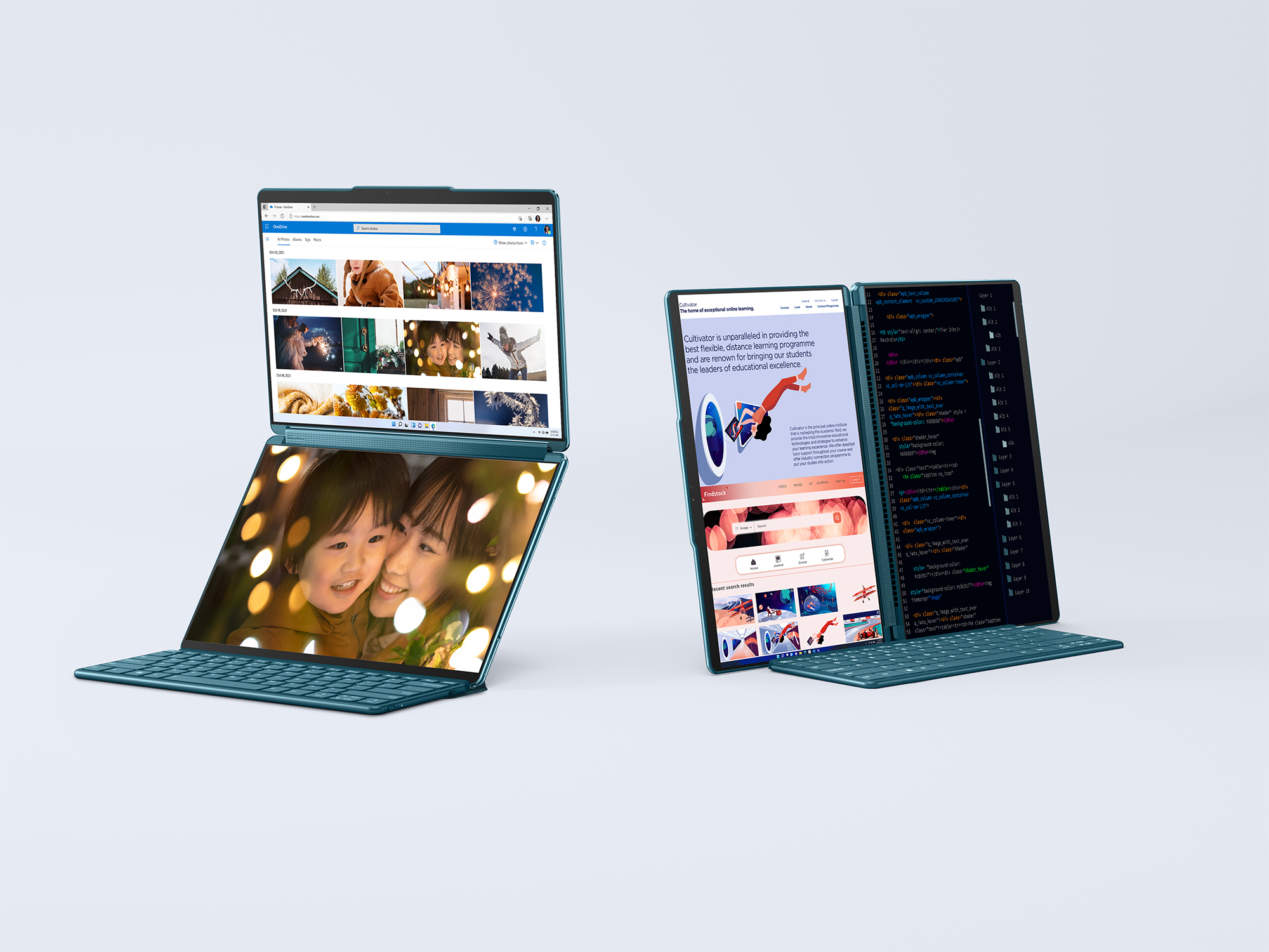 Lenovo Yoga Book 9i: Convertible mit zwei großen OLED-Bildschirmen | heise  online