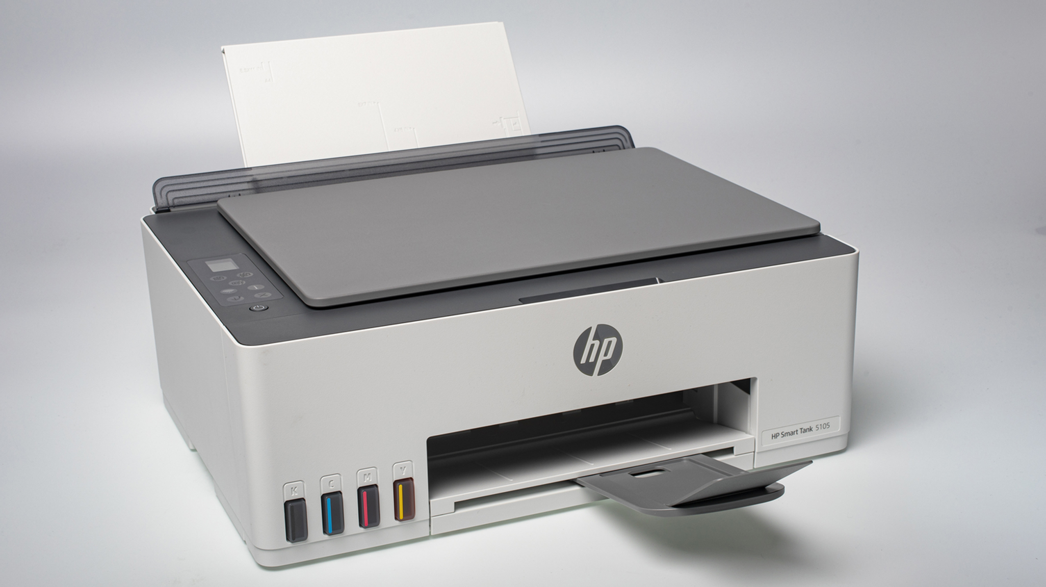 Günstiger Multifunktionsdrucker: HP Smart Tank 5105 mit Tintentanks im Test  | heise online