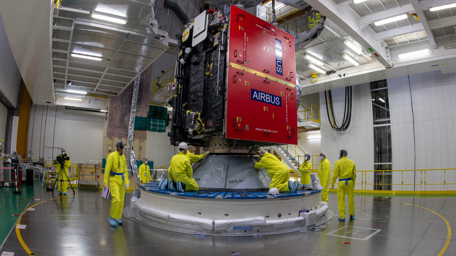 Mit JUICE zum Jupiter: Ariane 5 ist noch einmal startklar | heise online