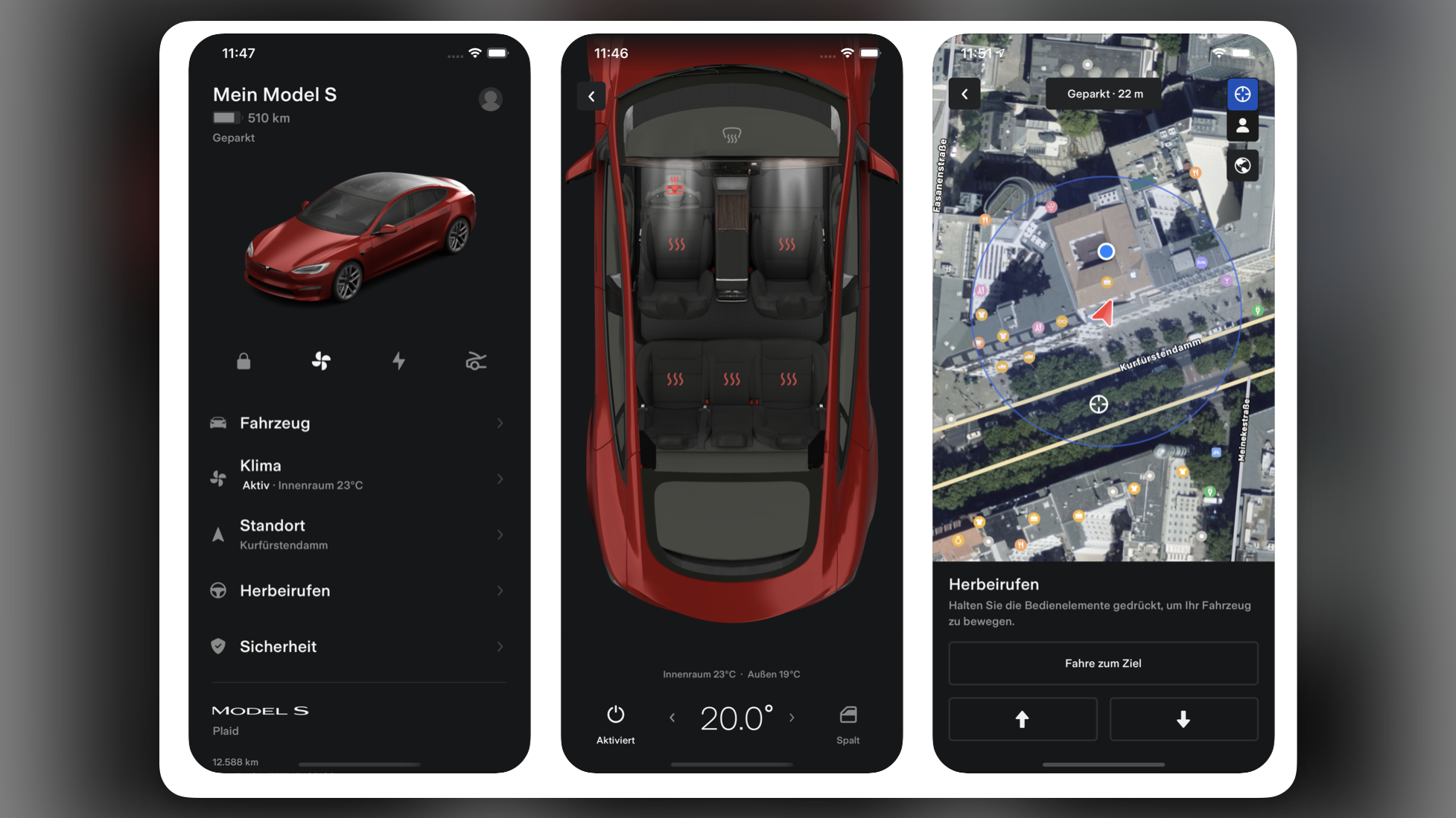 iPhone: Tesla-App unterstützt Kurzbefehle – und damit Siri | heise online