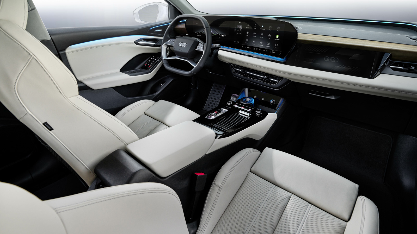 Audi Q6 e-tron Interieur​: Der innere Wandel