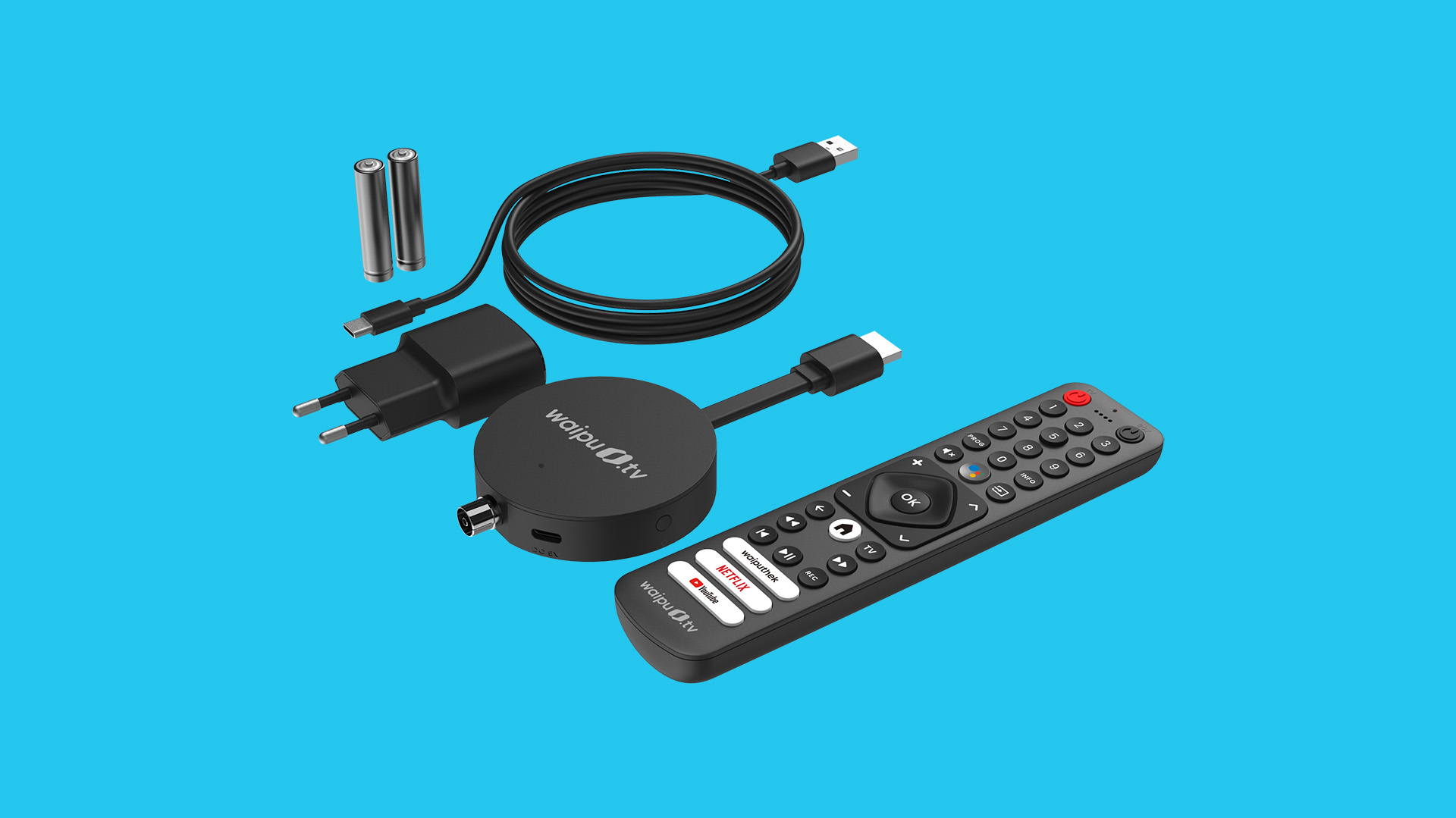 Waipu.tv: Neuer Hybrid-TV-Stick verbindet IPTV mit Antennen- und  Kabelfernsehen