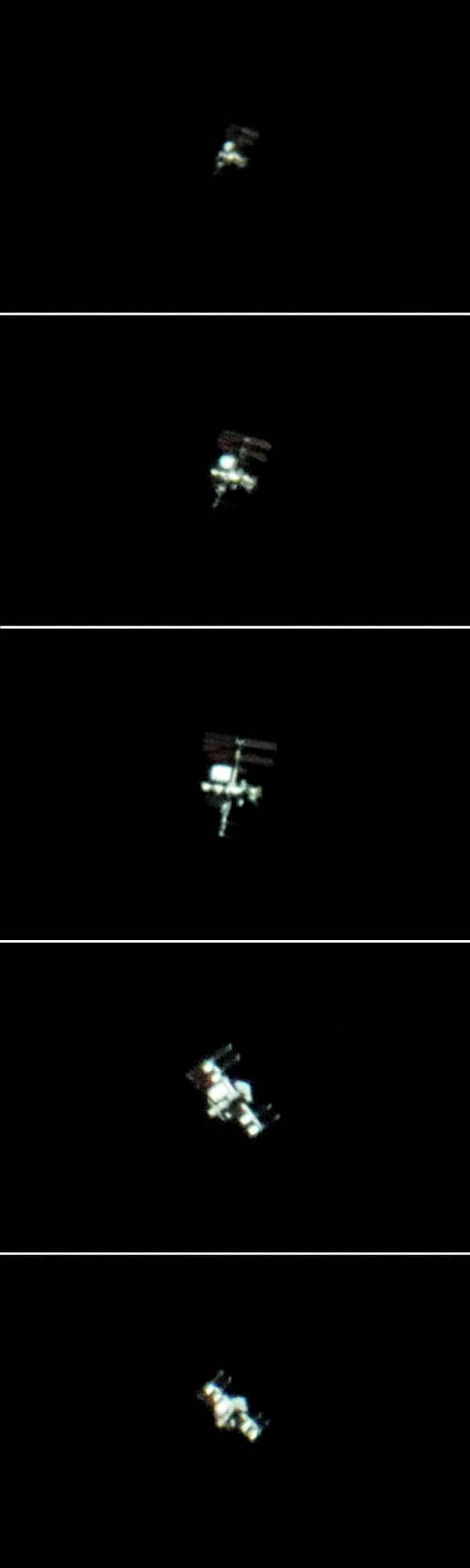 Die ISS scharf fotografieren | heise online