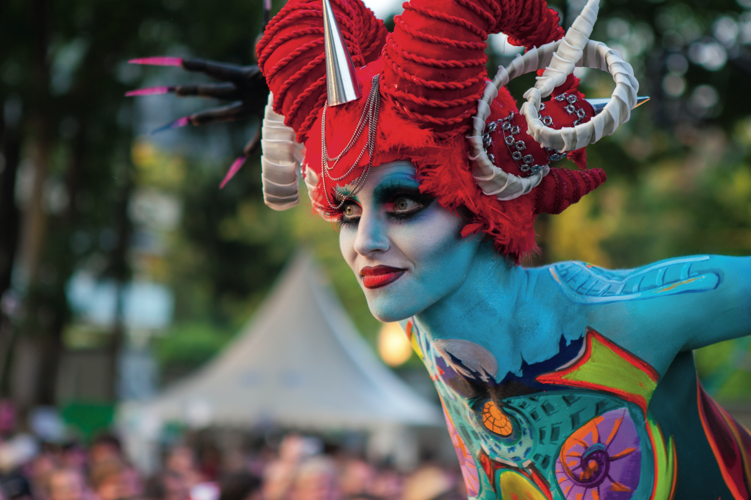 World Bodypainting Festival ein Fest für Fotografen c't Fotografie