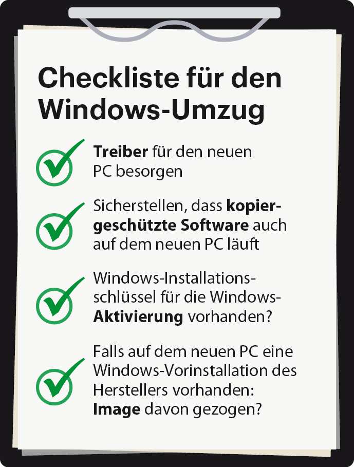 Windows-Umzug | c't | Heise Magazine