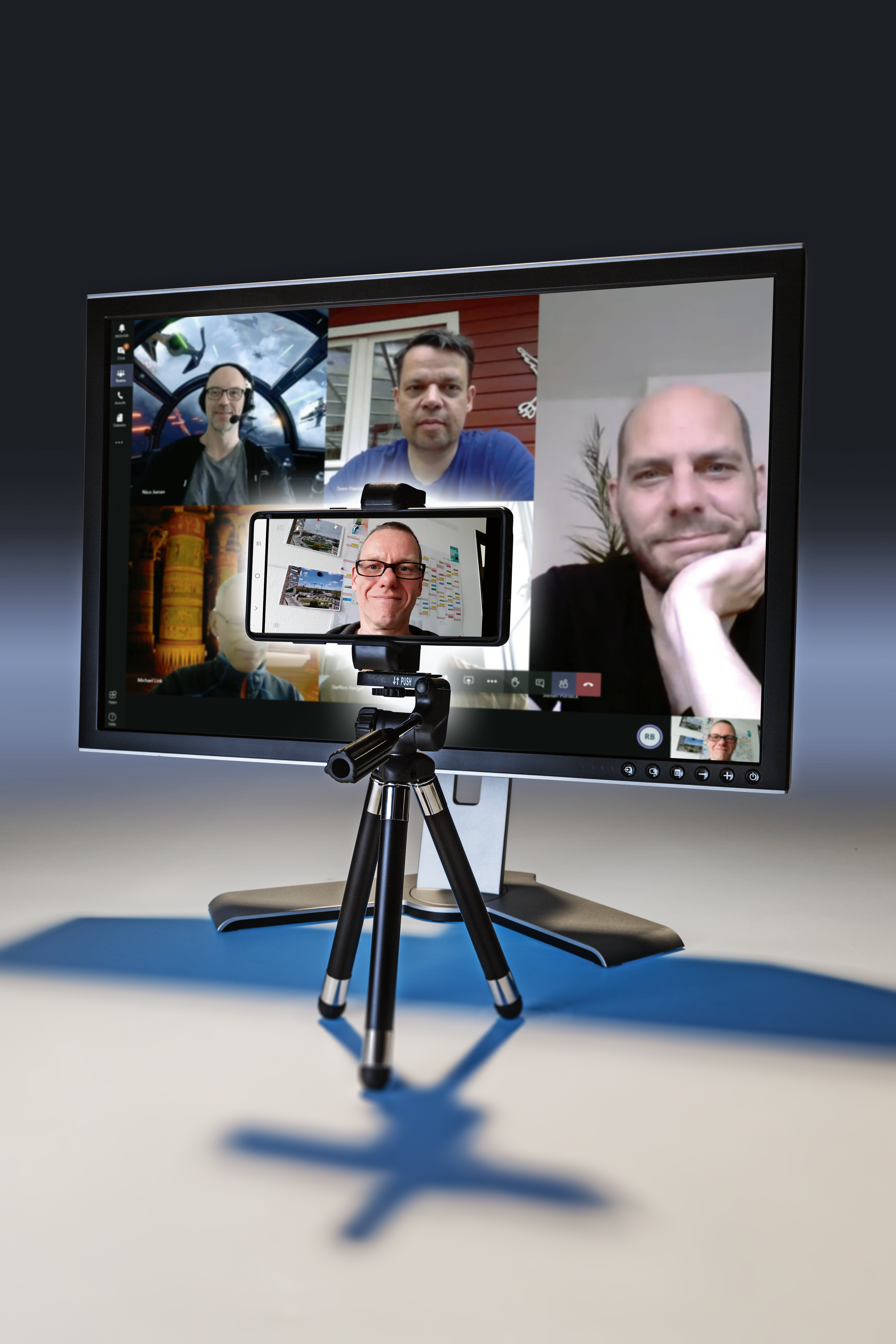 Smartphone statt Webcam | c't | Heise Magazine