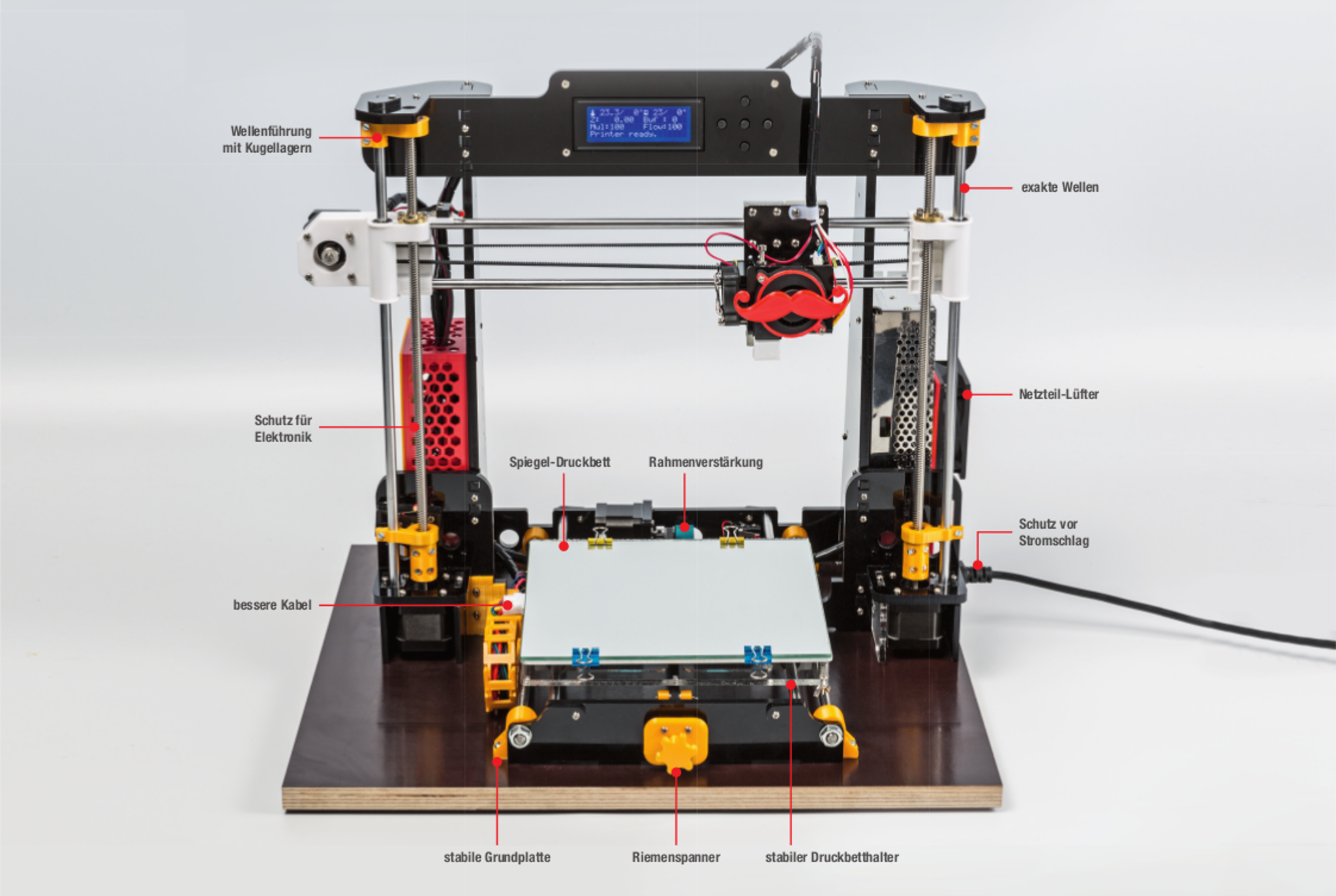 Qualitäts-3D-Drucker unter 250 Euro | Make Magazin | Heise Magazine