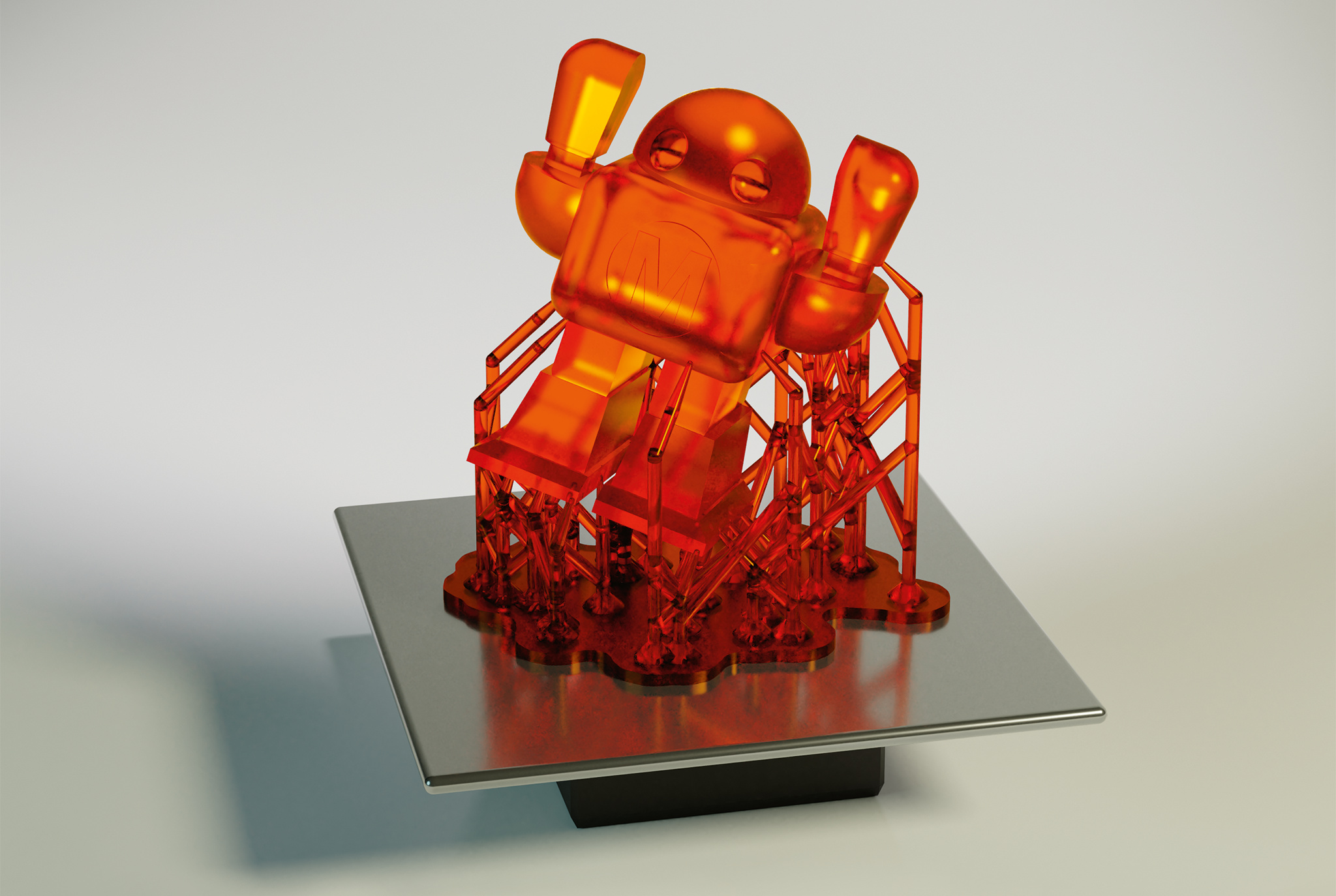 Richtig stützen bei Resin-3D-Druck | Make Magazin | Heise Magazine