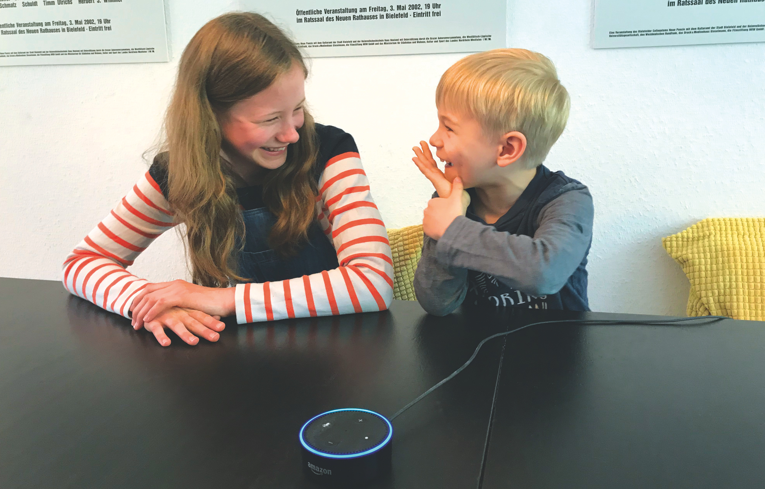 Alexa, spiel mit mir! | MIT Technology Review | Heise Magazine